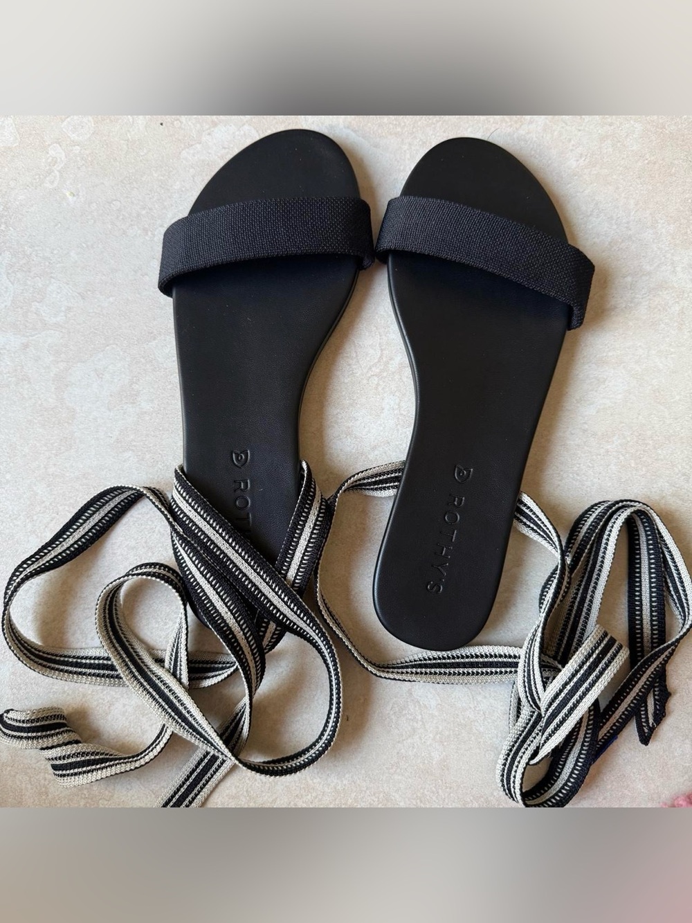 BRAND NEW Rothy’s Wrap Sandals Size 7.5 - Picture 4 of 12